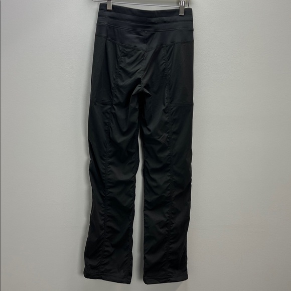 Lululemon Dance Studio Mid Rise Pant Gray Stripe Womens Size 4 Like New - Picture 6 of 9
